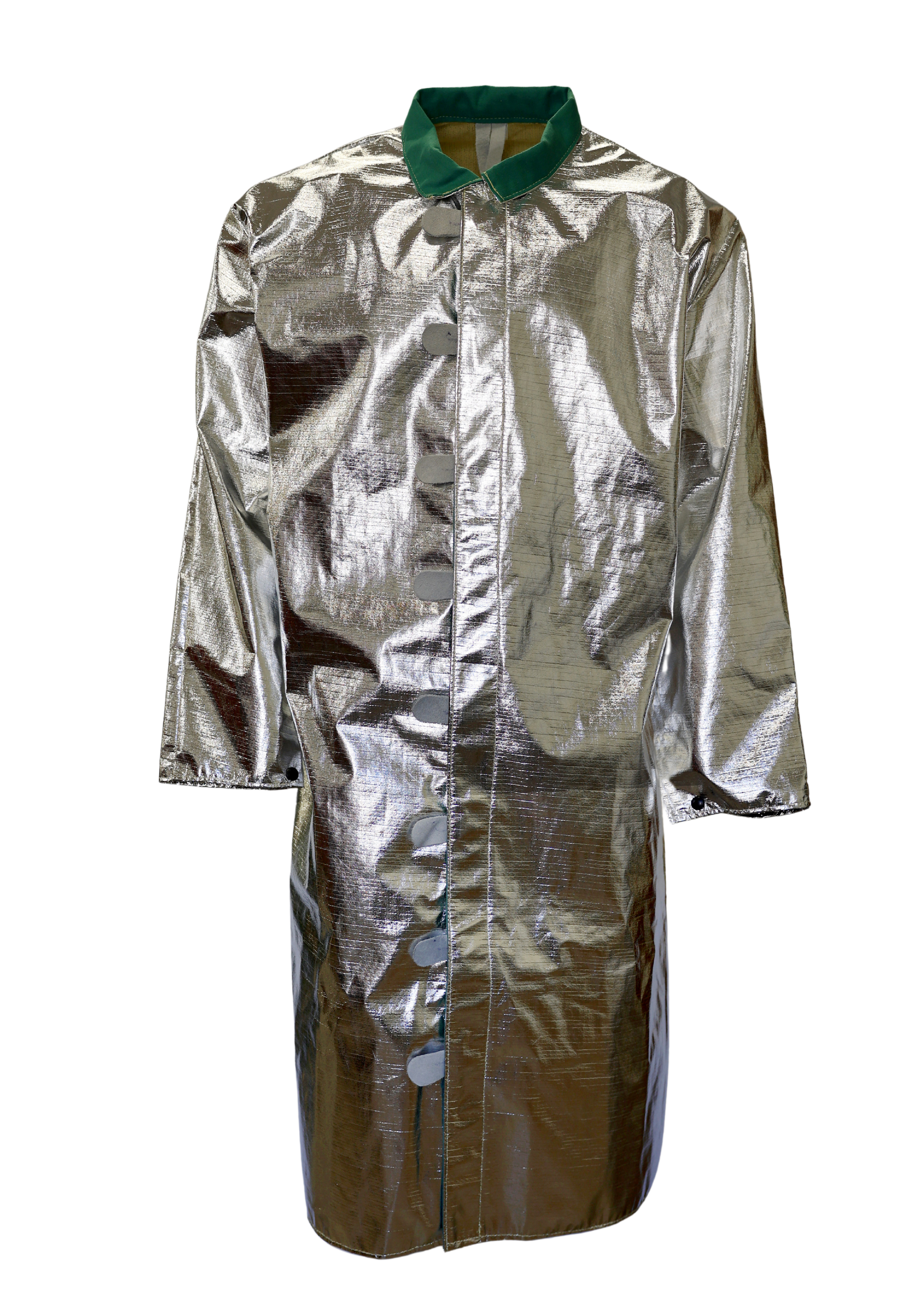 Lightweight Aluminized Coat with Vented Back and Underarms Lightweight Aluminized Coat with Vented Back and Underarms