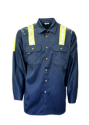 8.5oz Navy Blue Vinex Shirt