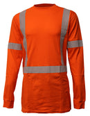 FR Knit Long Sleeve Shirt w/ Reflective Striping