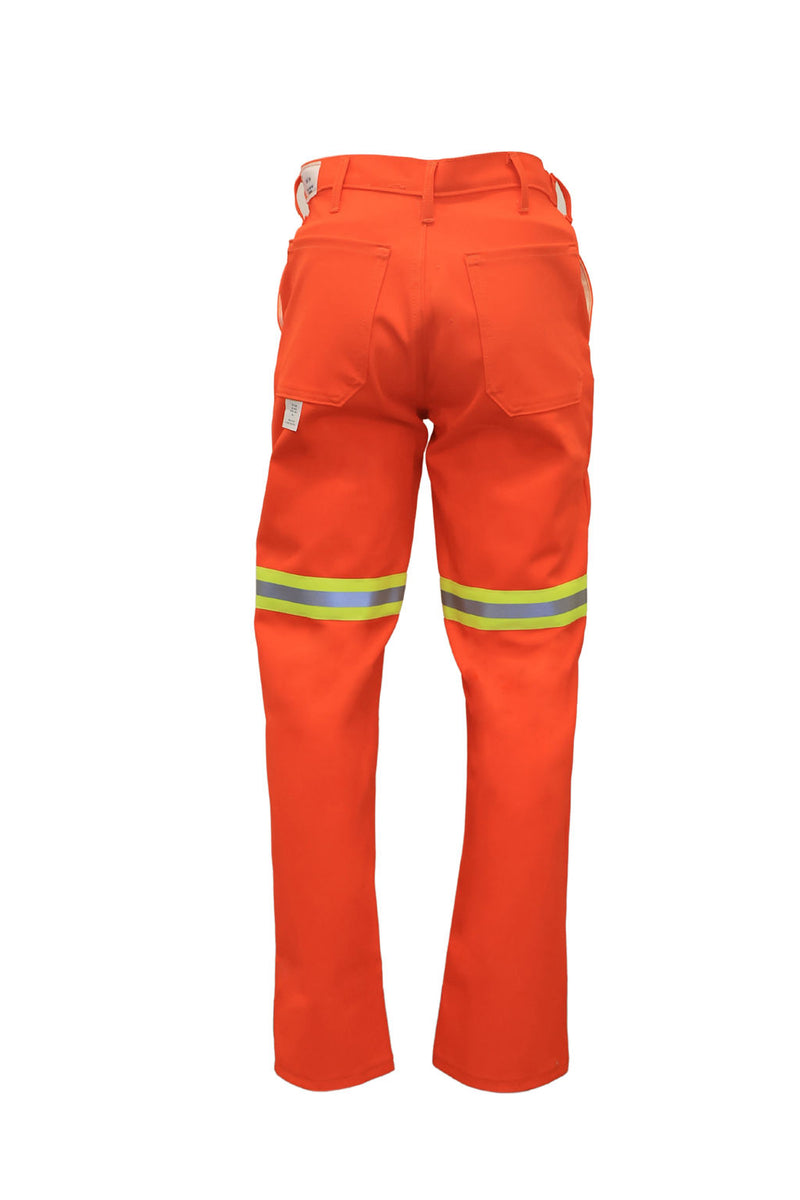 Orange Whipcord Pant with High-Vis striping