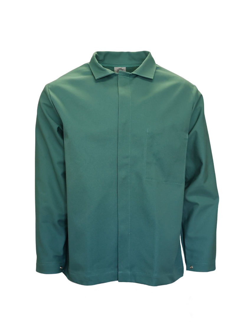 30" Visual Green 100% FR Treated Cotton Whipcord Jacket