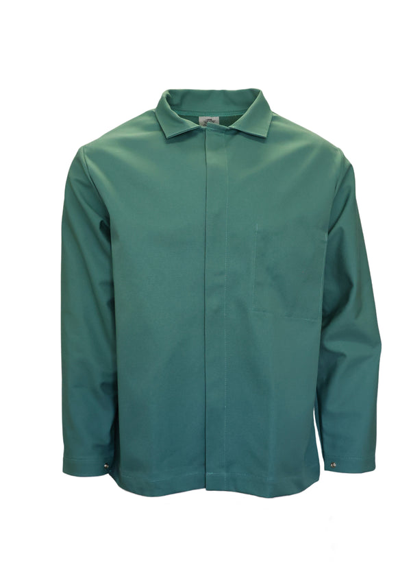 35" Visual Green 100% FR Treated Cotton Whipcord Jacket