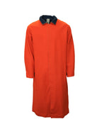 Orange Zirpro Wool 50" Coat