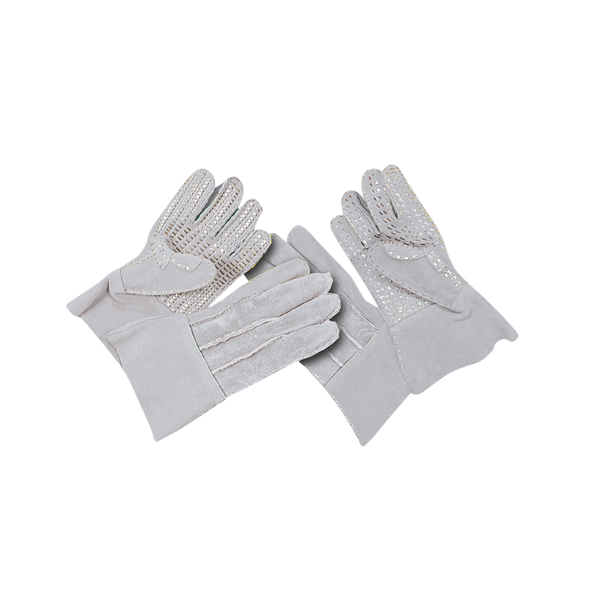 Steel Reinforced Split Leather Glove