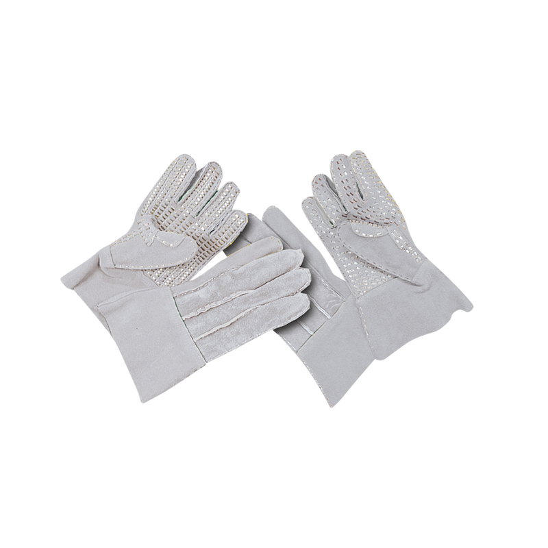 Steel Reinforced Split Leather Glove