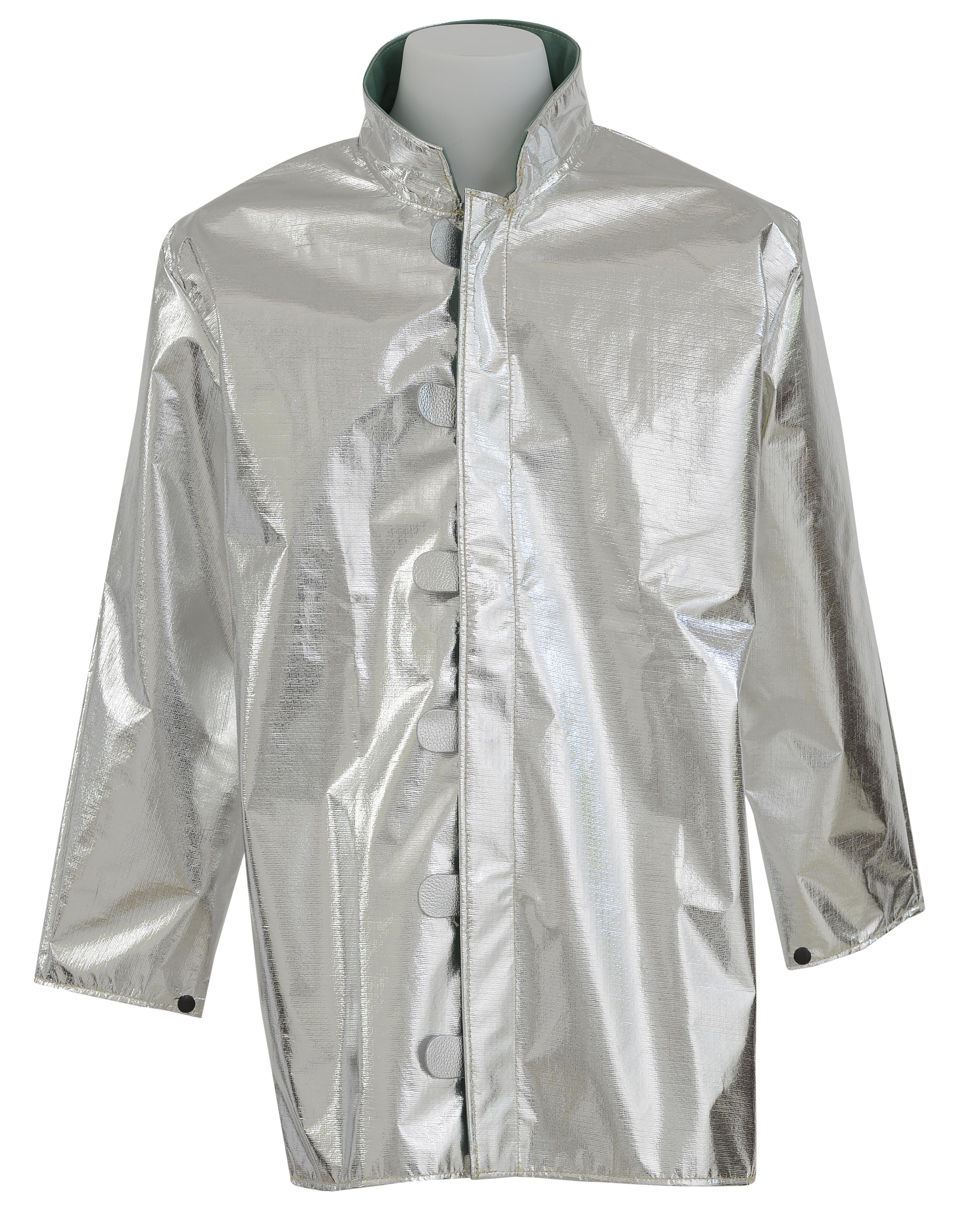 Aluminised Jacket Lightweight Aluminized Jacket with Vented Back and Underarms