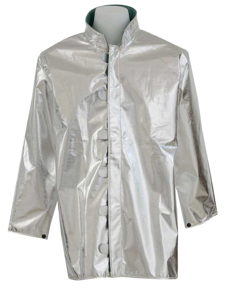 Lightweight Aluminized Jacket with Vented Back and Underarms