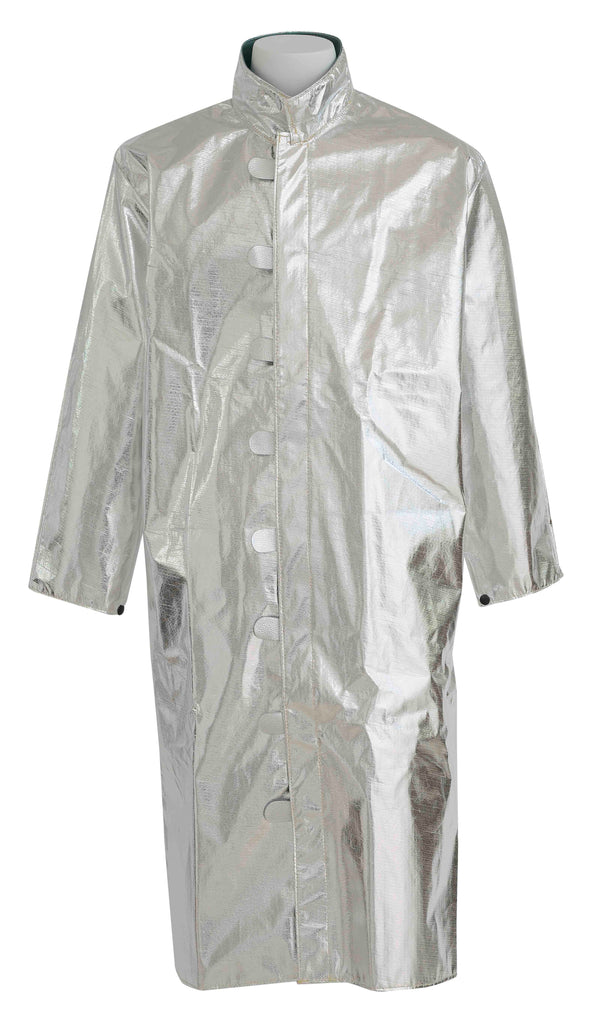 Lightweight Aluminized Coat with Vented Back and Underarms