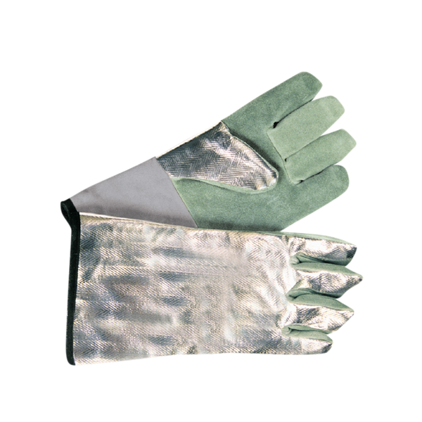 14" Aluminized Rayon Glove w/Leather Palm