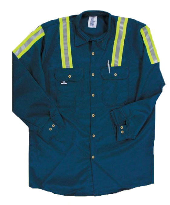 8.5oz Navy Blue Vinex Shirt