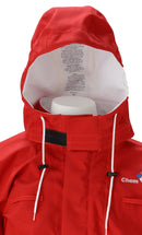 Red GORE-TEX Liquid Chemical Splash Parka Hood