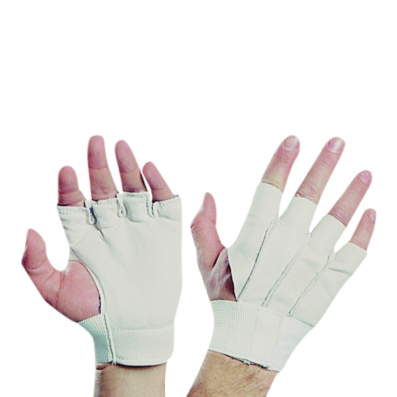 White Grain Leather Hand Guard