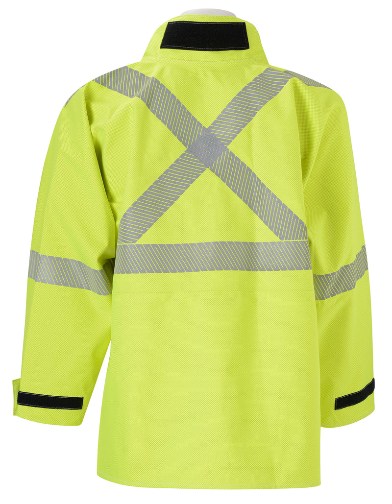 Hi vis gore hot sale tex rain gear